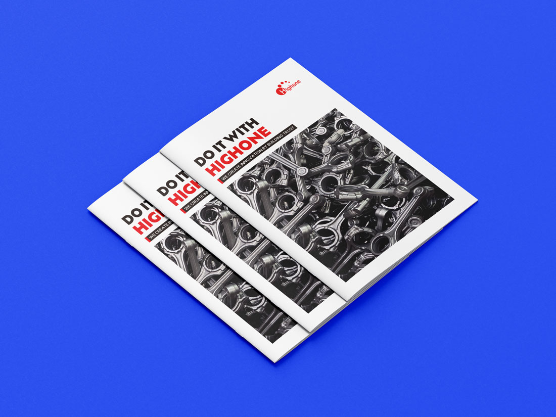 주식회사하이원 회사소개서 영문 카다로그